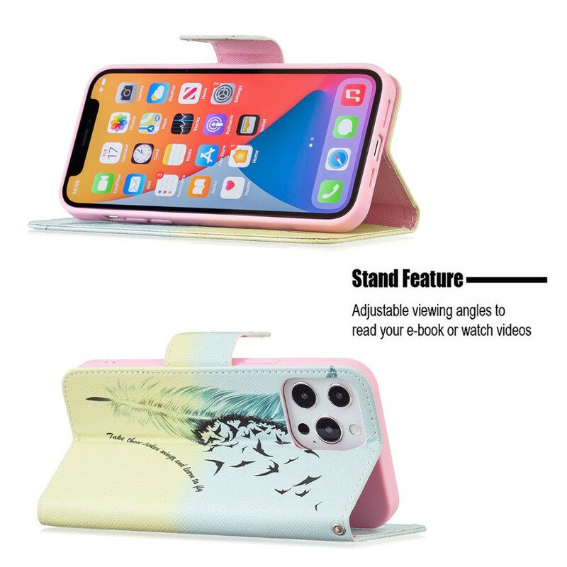 Folio Cover iPhone 13 Pro Max Impara A Volare