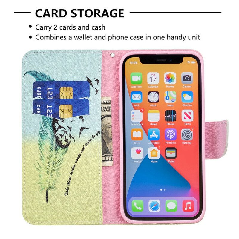 Folio Cover iPhone 13 Pro Max Impara A Volare