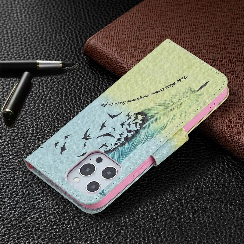 Folio Cover iPhone 13 Pro Max Impara A Volare