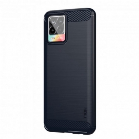 Cover Realme 8 / 8 Pro Fibra Di Carbonio Spazzolata Mofi