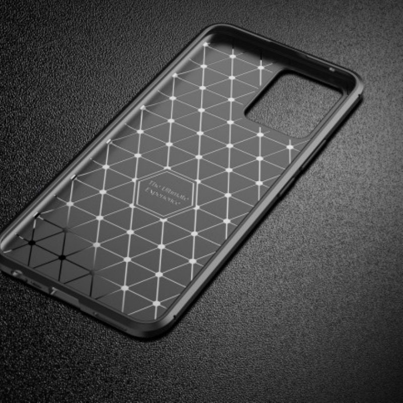 Cover Realme 8 / 8 Pro Struttura Flessibile In Fibra Di Carbonio