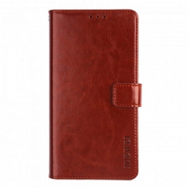 Custodia in pelle Realme 8 / 8 Pro Similpelle Idewei