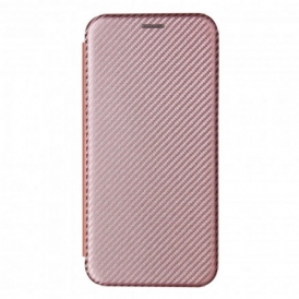 Folio Cover Realme 8 / 8 Pro Custodia in pelle Silicone Colorato Al Carbonio