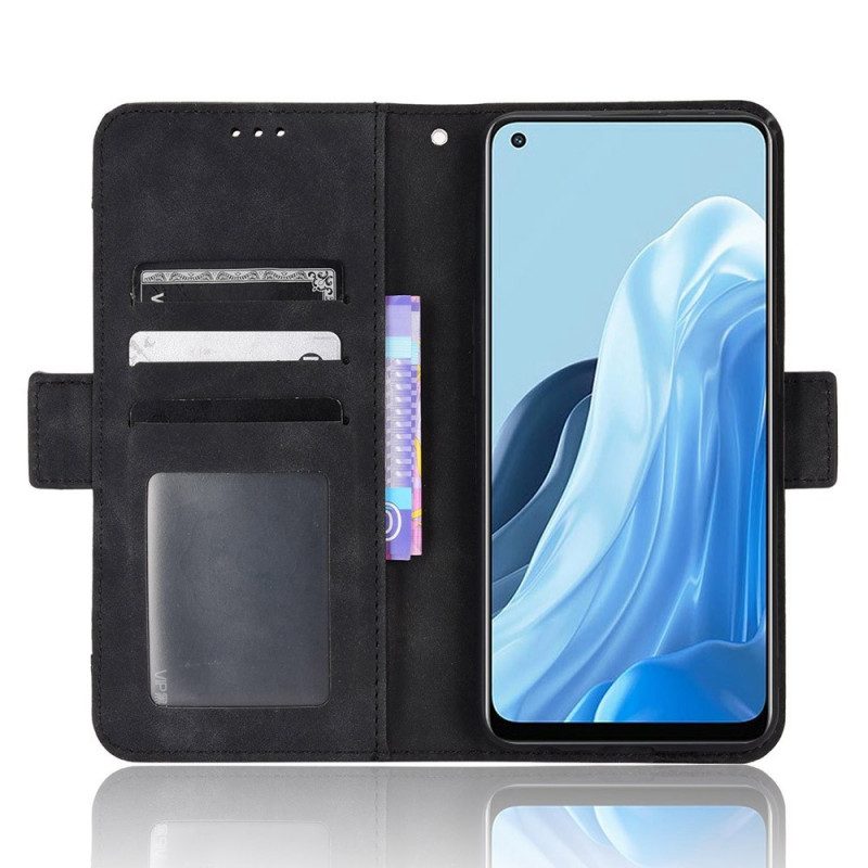 Custodia in pelle Oppo Find X5 Lite Classe Premier Multi-carta
