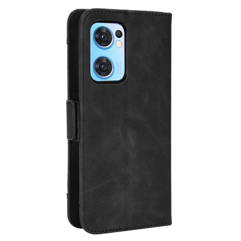 Custodia in pelle Oppo Find X5 Lite Classe Premier Multi-carta