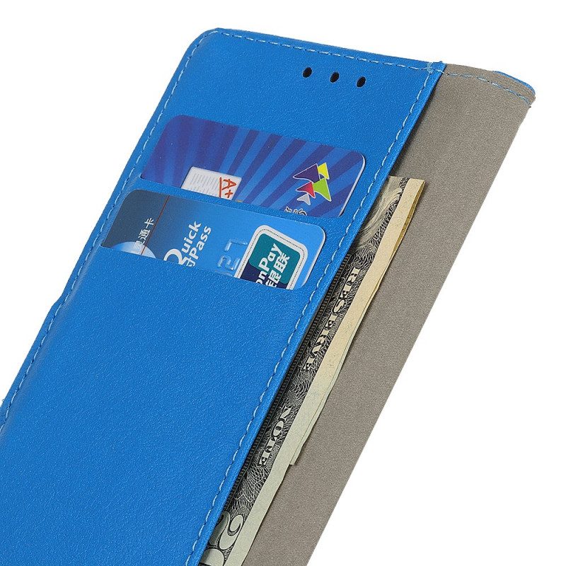 Folio Cover Oppo Find X5 Lite Classico Effetto Pelle
