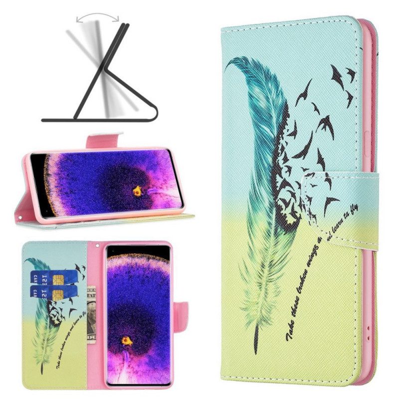 Folio Cover Oppo Find X5 Lite Piuma