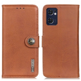 Folio Cover Oppo Find X5 Lite Similpelle Khazneh