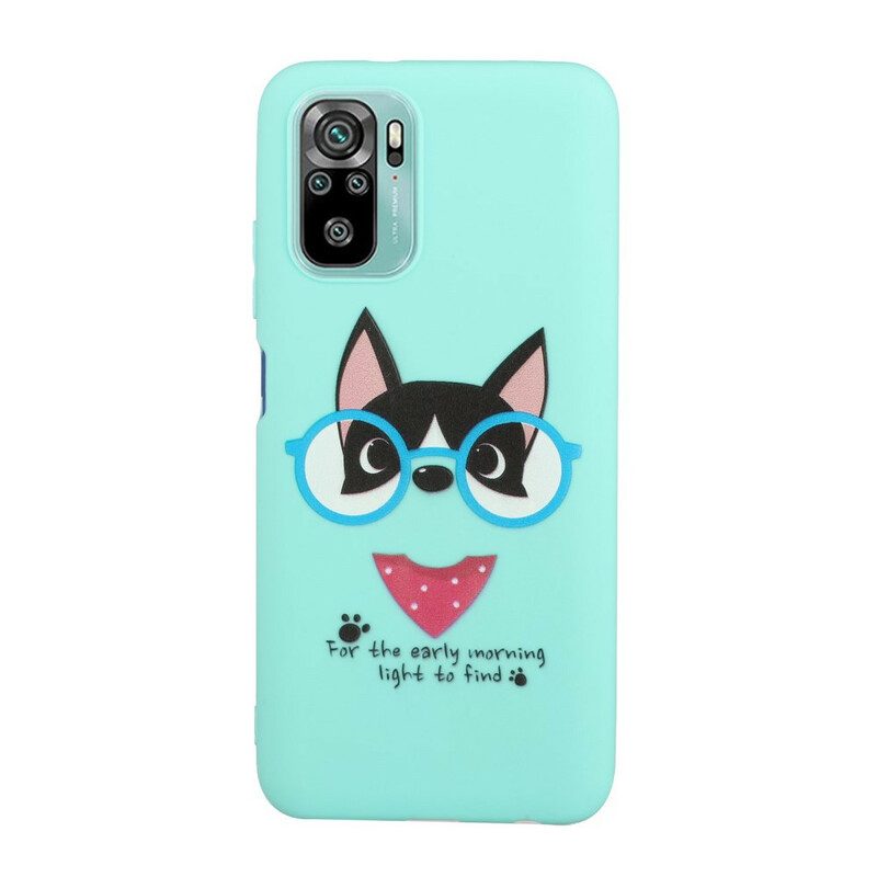 Cover Xiaomi Redmi Note 10 / 10S Cane Con Bacio Cordino