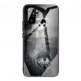 Cover Xiaomi Redmi Note 10 / 10S Cucciolo Di Sogno In Vetro Temperato