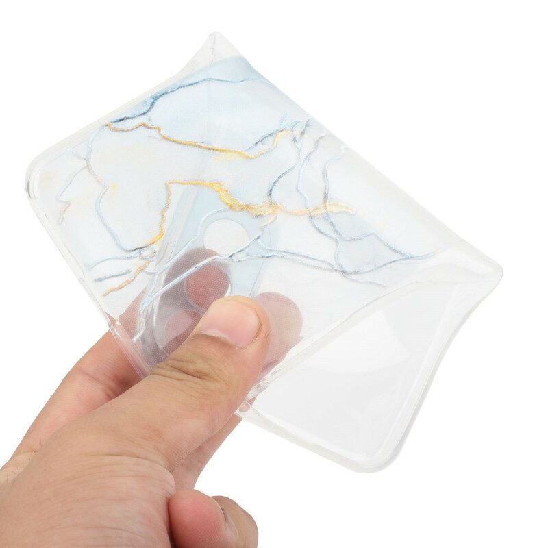 Cover Xiaomi Redmi Note 10 / 10S Effetto Marmo Siliconato