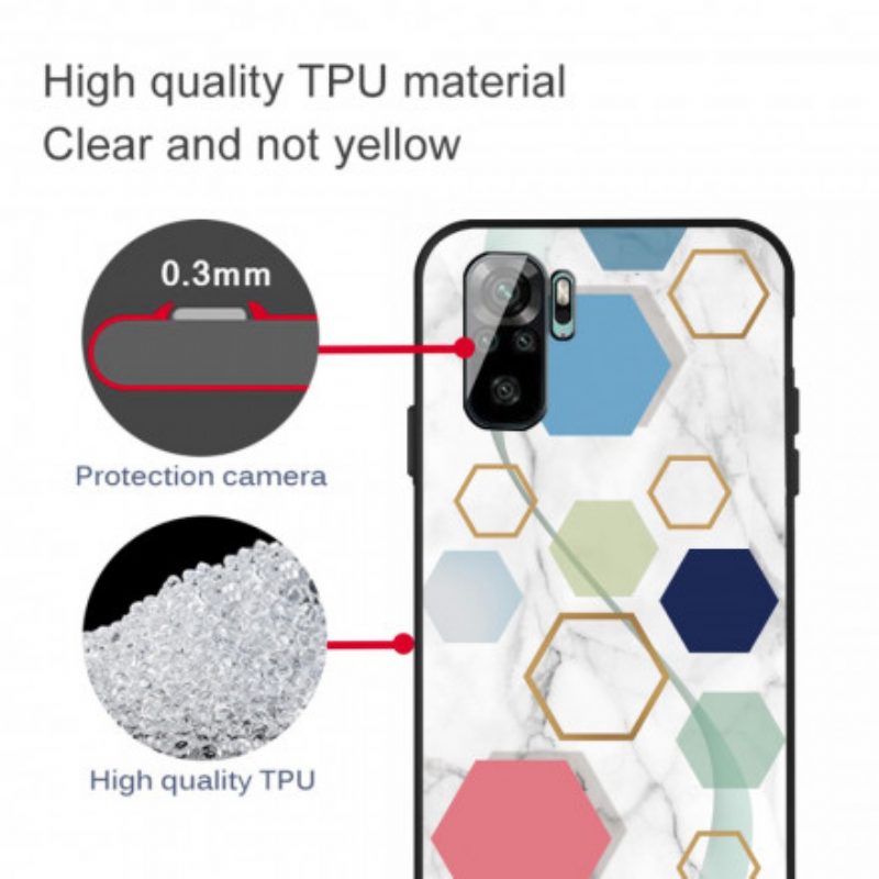Cover Xiaomi Redmi Note 10 / 10S Marmo Di Prima Qualità