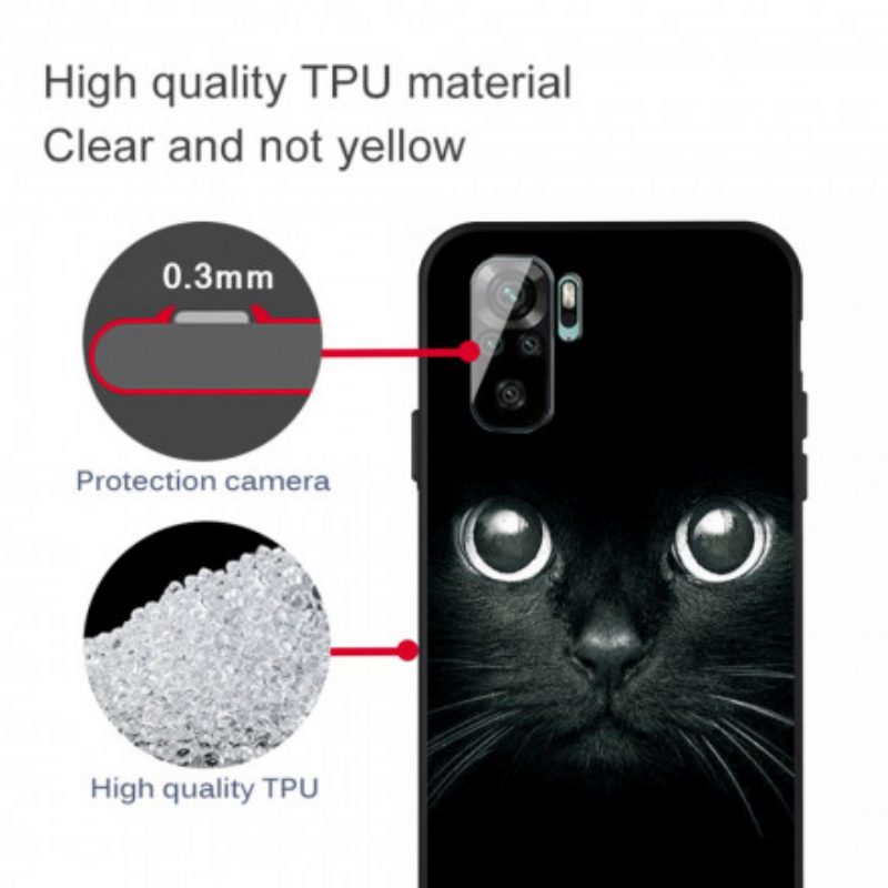 Cover Xiaomi Redmi Note 10 / 10S Occhi Di Gatto
