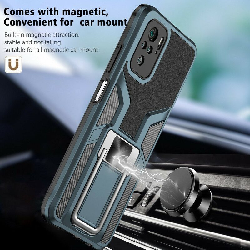 Cover Xiaomi Redmi Note 10 / 10S Staccabile Con Ring-support