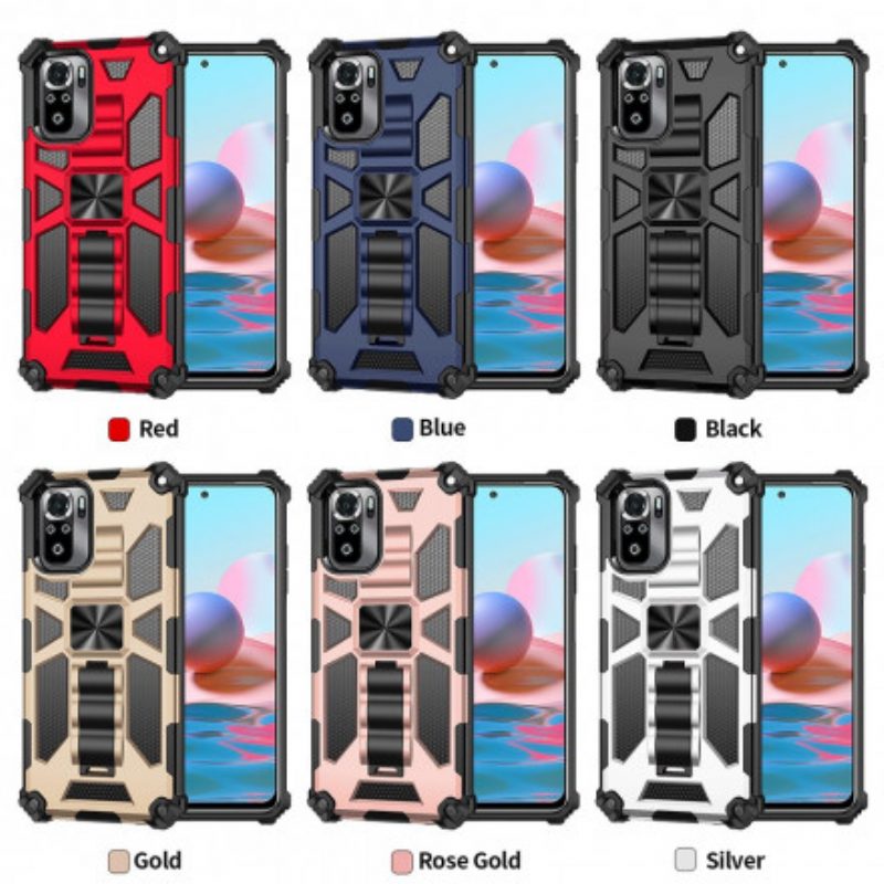 Cover Xiaomi Redmi Note 10 / 10S Staccabile Con Supporto Rimovibile