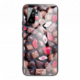 Cover Xiaomi Redmi Note 10 / 10S Vetro Temperato Al Cioccolato