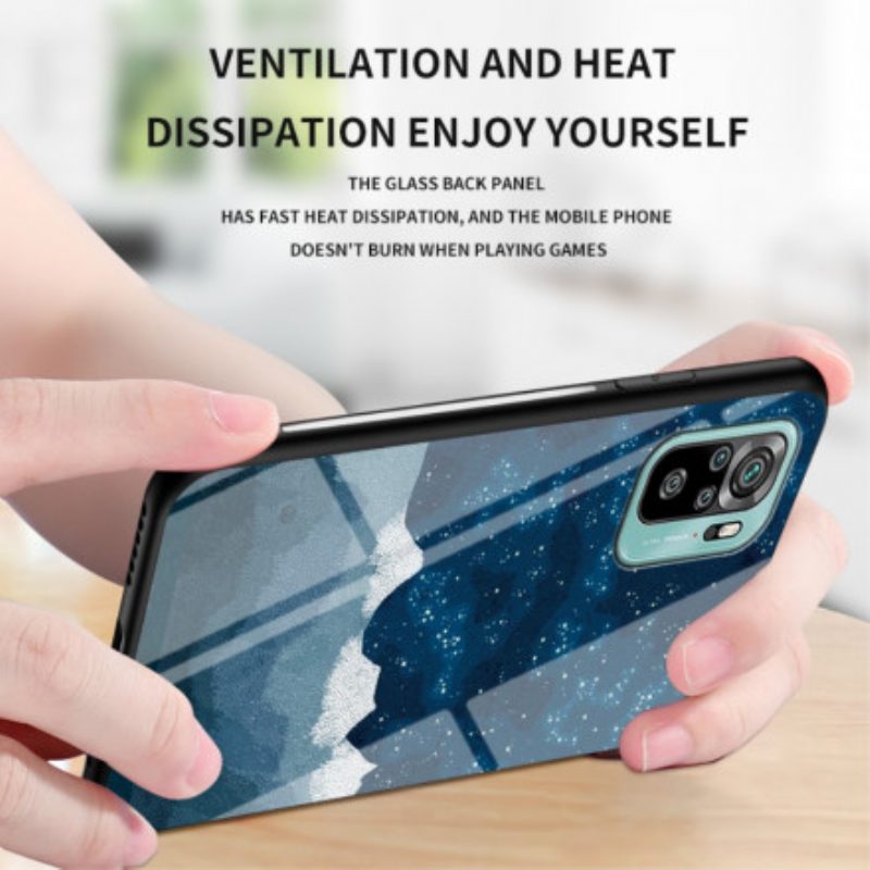 Cover Xiaomi Redmi Note 10 / 10S Vetro Temperato Di Bellezza