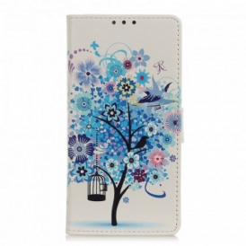 Custodia in pelle Xiaomi Redmi Note 10 / 10S Albero In Fiore