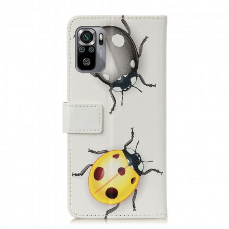 Custodia in pelle Xiaomi Redmi Note 10 / 10S Coccinelle