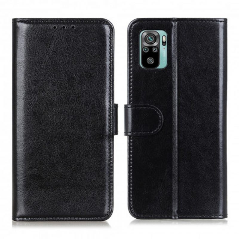 Custodia in pelle Xiaomi Redmi Note 10 / 10S Finezza In Ecopelle