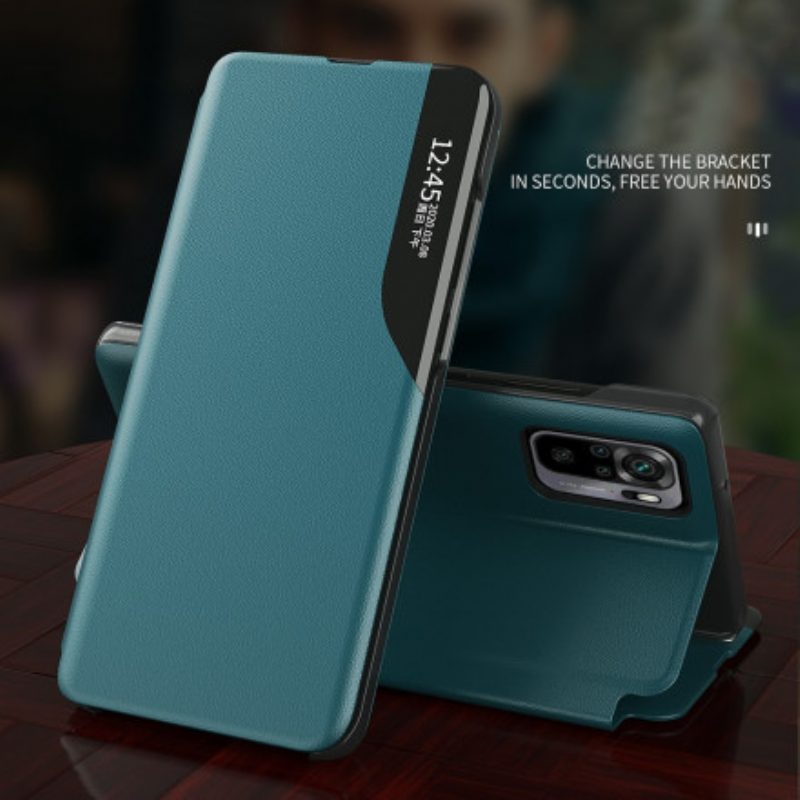 Custodia Xiaomi Redmi Note 10 / 10S Effetto Pelle