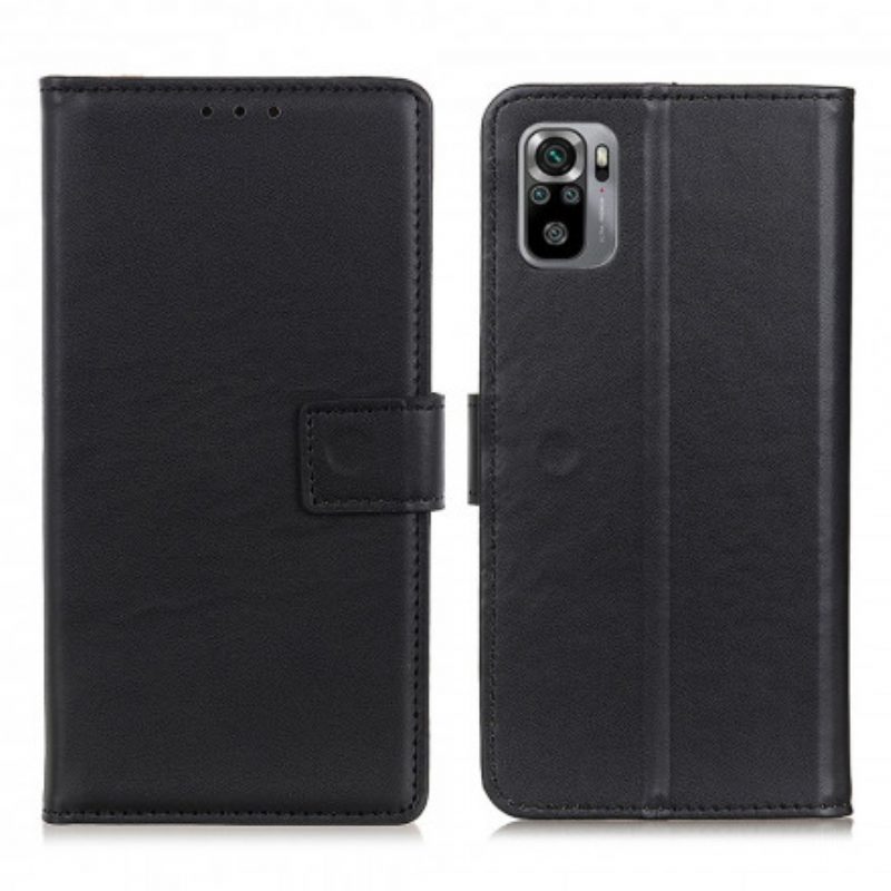 Folio Cover Xiaomi Redmi Note 10 / 10S Ecopelle Tinta Unita