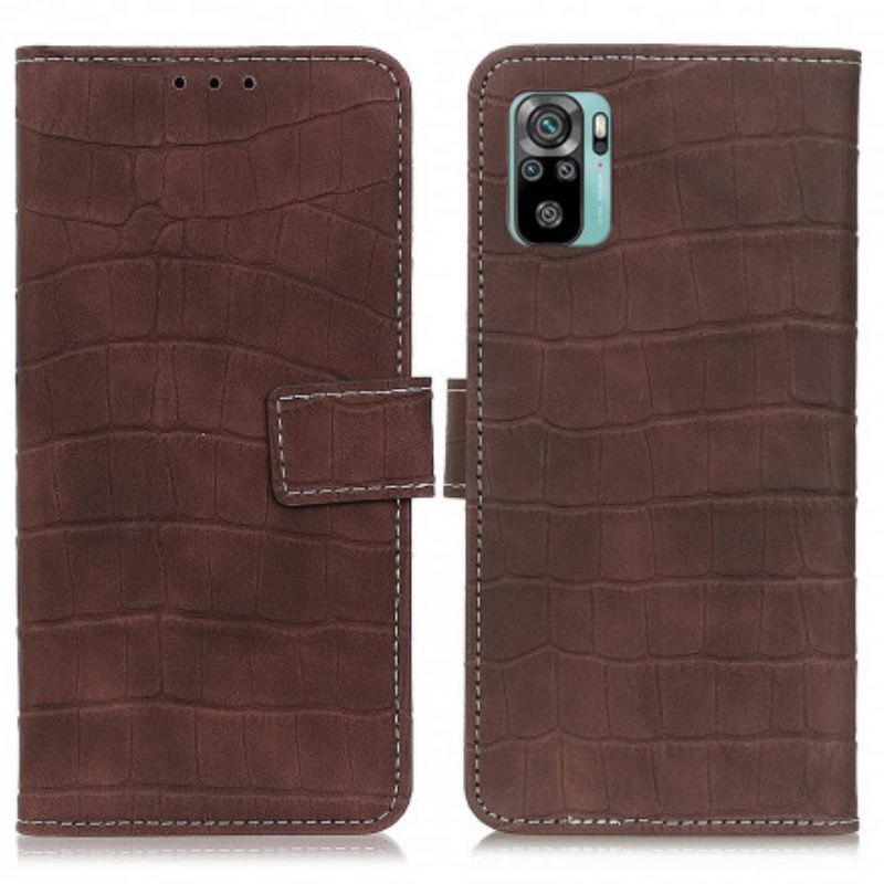 Folio Cover Xiaomi Redmi Note 10 / 10S Potere Del Coccodrillo