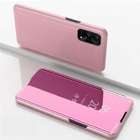 Custodia Realme 7 Pro Specchio Ed Ecopelle