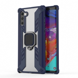 Cover Samsung Galaxy Note 10 Guerriero Con Anello