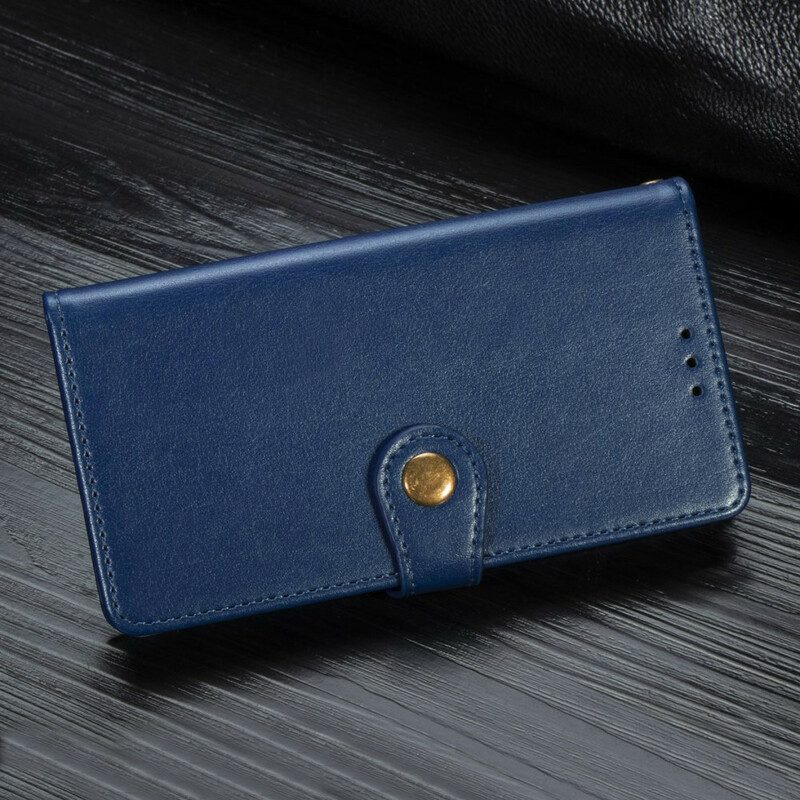 Custodia in pelle Samsung Galaxy Note 10 Cinturino Elegante In Ecopelle