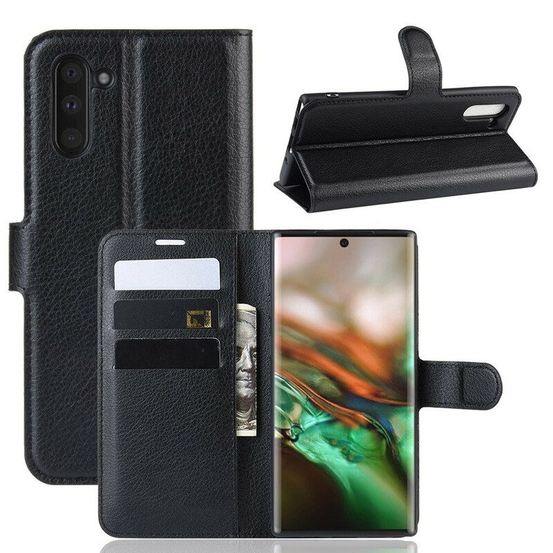 Custodia in pelle Samsung Galaxy Note 10 Classico