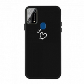 Cover Samsung Galaxy M31 Cuore Pulsante In Silicone