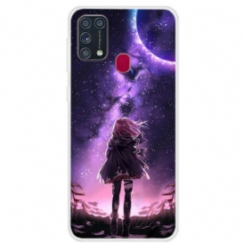 Cover Samsung Galaxy M31 Luna Piena Magica