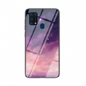 Cover Samsung Galaxy M31 Vetro Temperato Di Bellezza