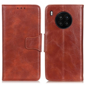 Custodia in pelle Huawei Nova 8i Chiusura Magnetica Reversibile