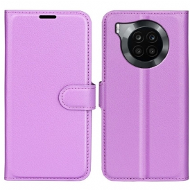 Custodia in pelle Huawei Nova 8i Classico