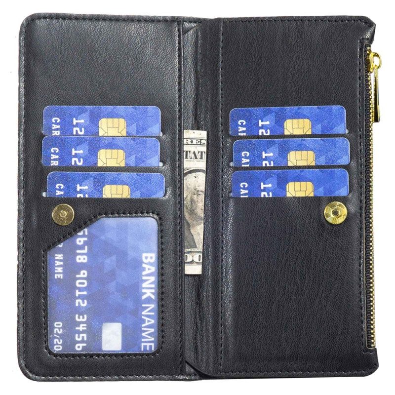Custodia in pelle Vivo Y21s Binfen Colore Stile Trapuntato