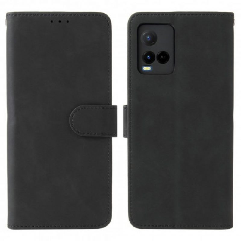 Folio Cover Vivo Y21s Tocco Di Pelle