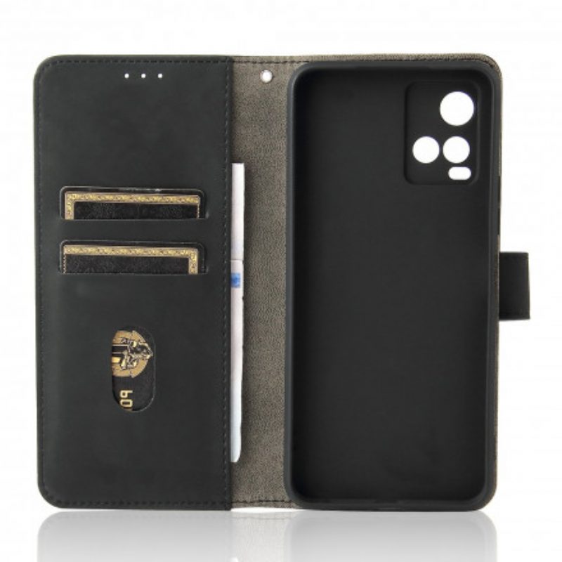 Folio Cover Vivo Y21s Tocco Di Pelle