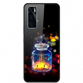 Cover Vivo Y70 Bottiglia Dei Desideri In Vetro Temperato