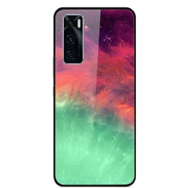 Cover Vivo Y70 Cielo Rosso E Verde