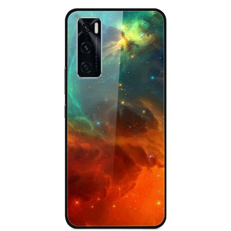 Cover Vivo Y70 Cielo Rosso E Verde