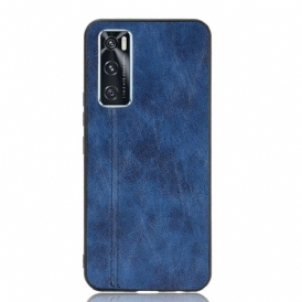 Cover Vivo Y70 Cuciture In Pelle Stile