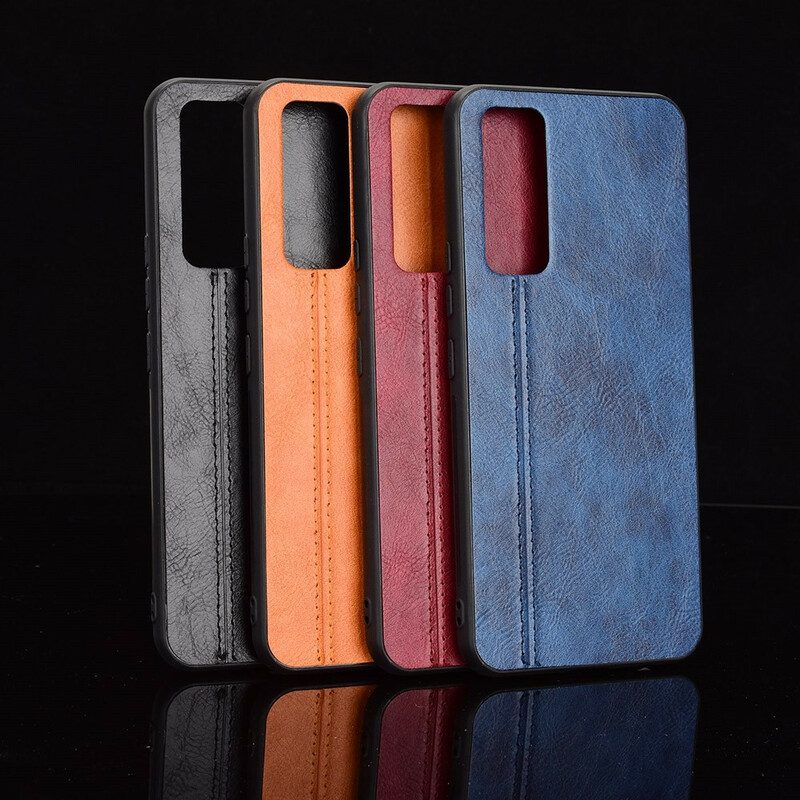 Cover Vivo Y70 Cuciture In Pelle Stile