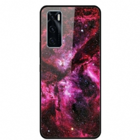 Cover Vivo Y70 Fata Dei Fiori In Vetro Temperato