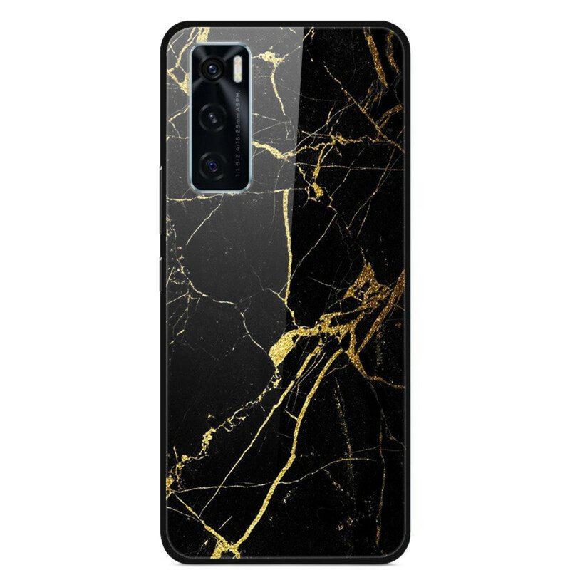 Cover Vivo Y70 Vetro Temperato Supreme Marble