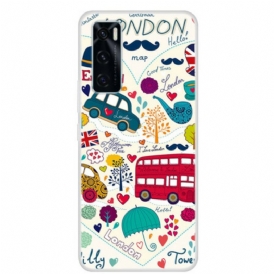 Cover Vivo Y70 Vita Londinese