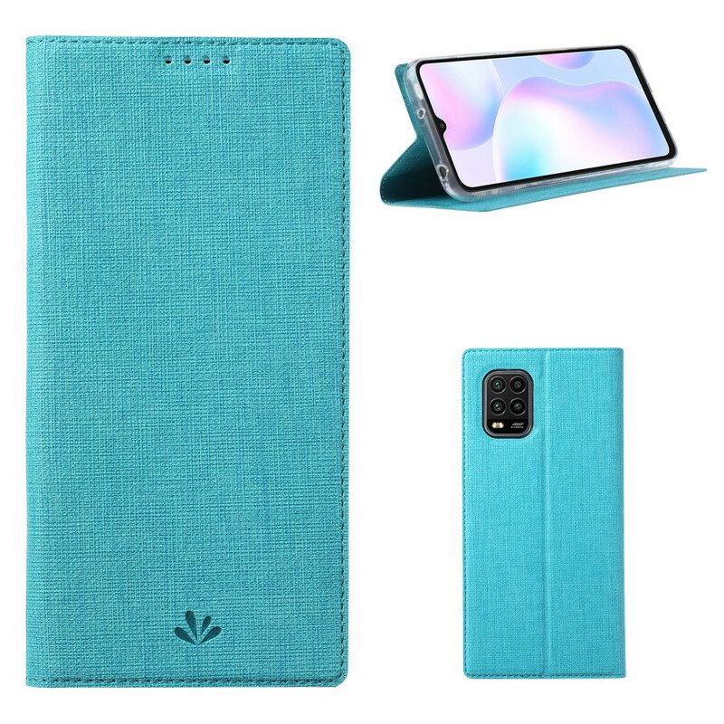 Folio Cover Xiaomi Redmi Note 9 Pro 5G Custodia in pelle Vili Dmx Testurizzato