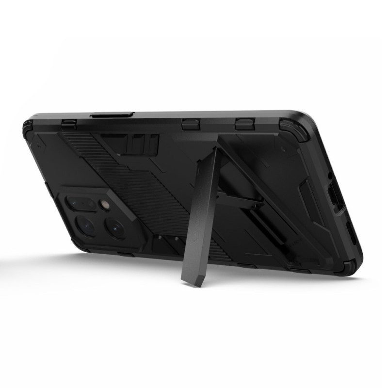 Cover Oppo Find X5 Supporto Staccabile A Due Posizioni A Mani Libere