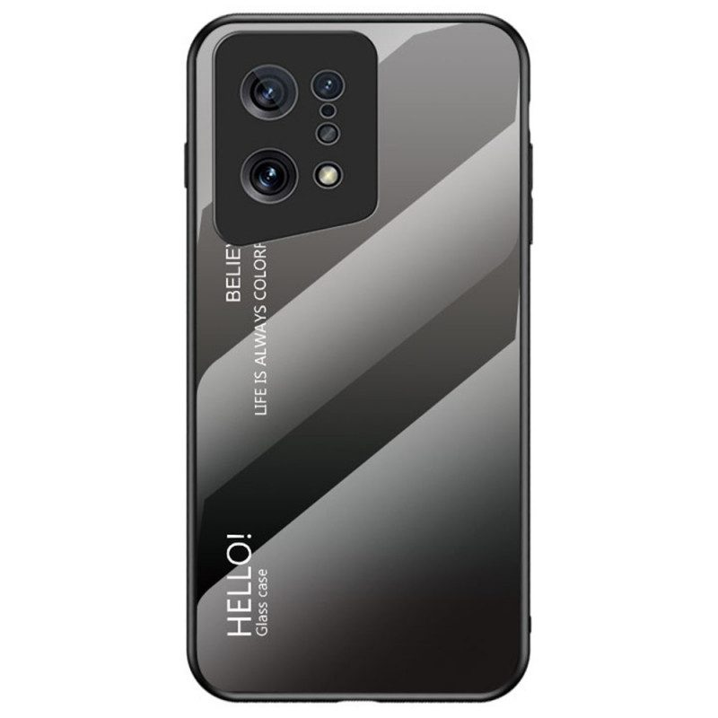 Cover Oppo Find X5 Vetro Temperato Ciao